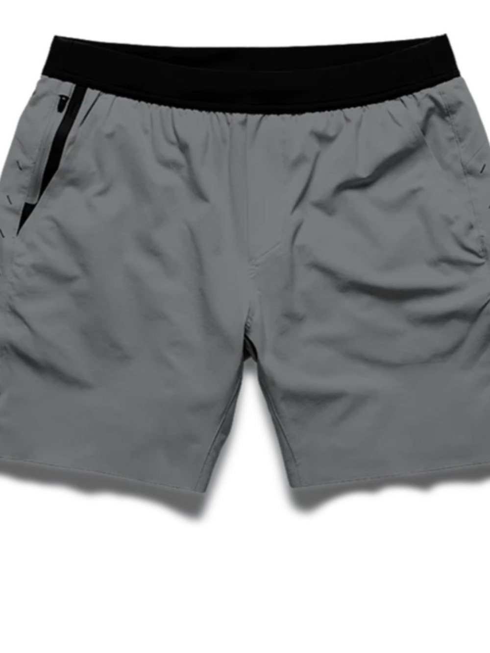 Ten Thousand Gray Athletic Shorts with Black Waistband